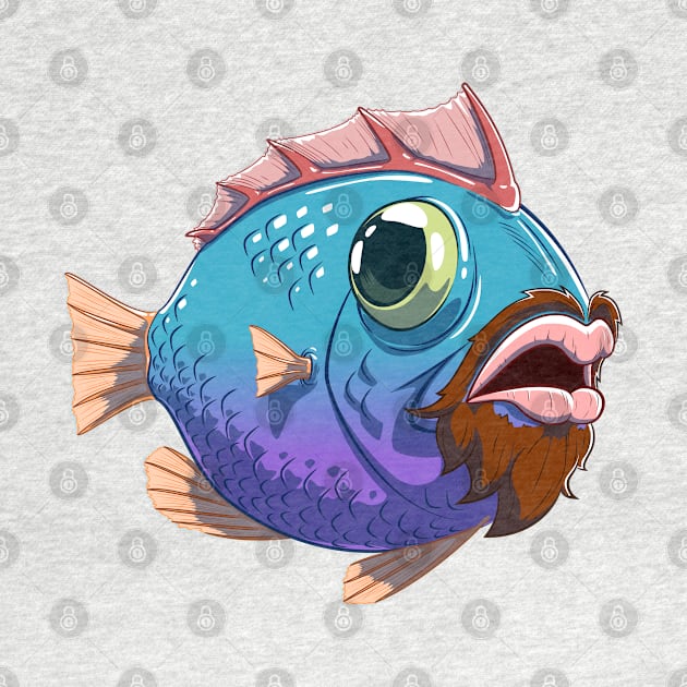 Beard Fish by CrocoWulfo